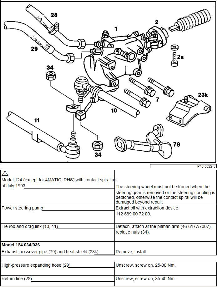 STeeRiNG BoX ReMoVaL W201 and W124